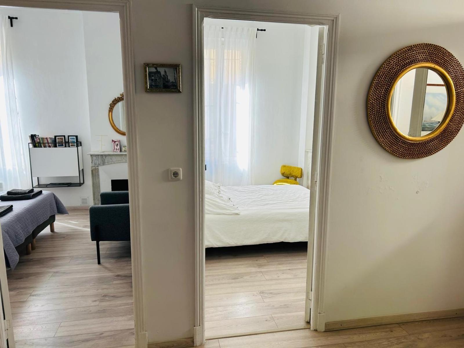 Charmante 3 Zimmer, Stadtwohnung Menton Exterior foto